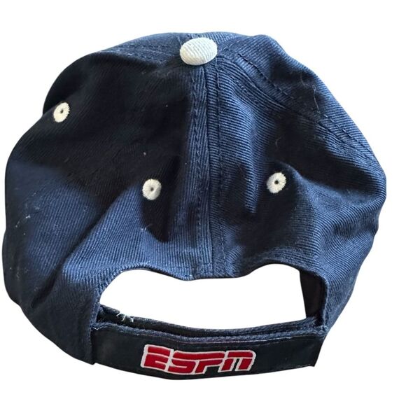 ESPN Sports Center Navy and Red Ball Cap Baseball Hat. Adjustable Back. One size - Picture 2 of 5